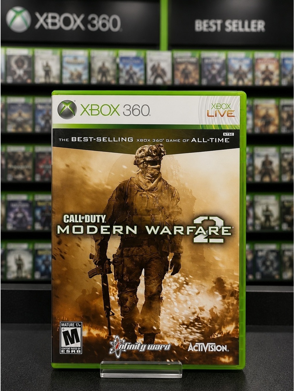 Call of Duty Modern Warfare 2 Xbox 360 Game Complete CIB MW2 Activision